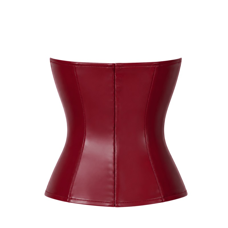 F398 Bordeaux affair Corset Noir HandMade