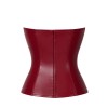 F398 Bordeaux affair Corset Noir HandMade