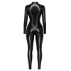 F400 Dark Affair Catsuit Noir HandMade