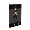 F400 Dark Affair Catsuit Noir HandMade