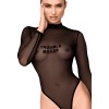 F388 Body transparent noir Noir HandMade