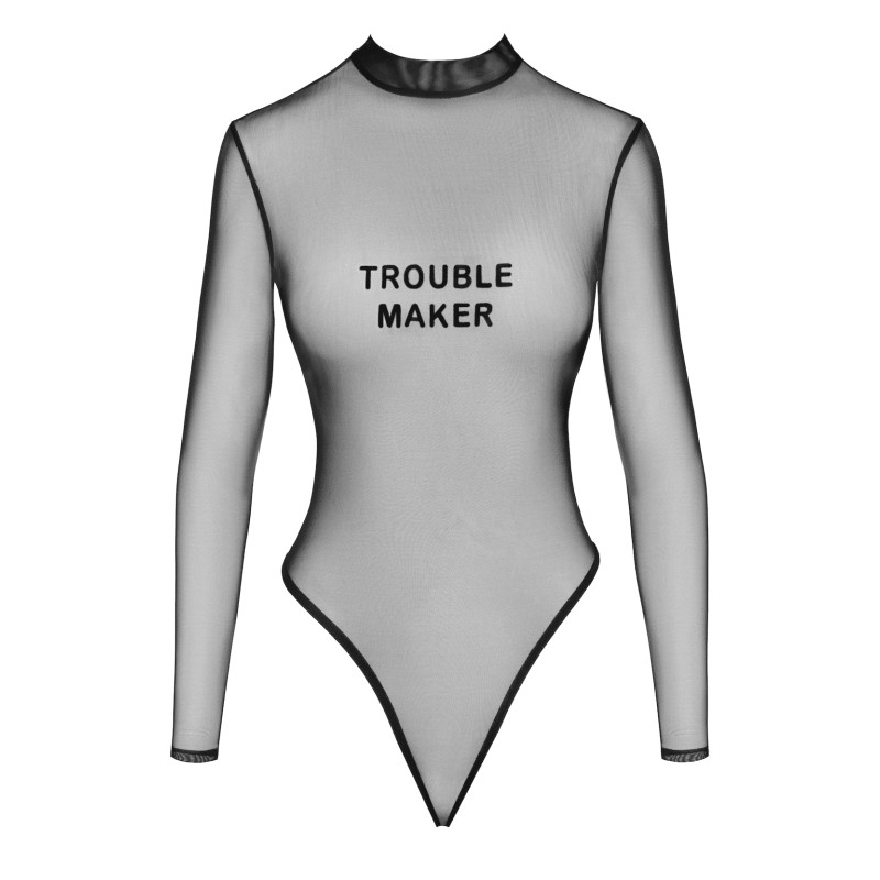F388 Body transparent noir Noir HandMade