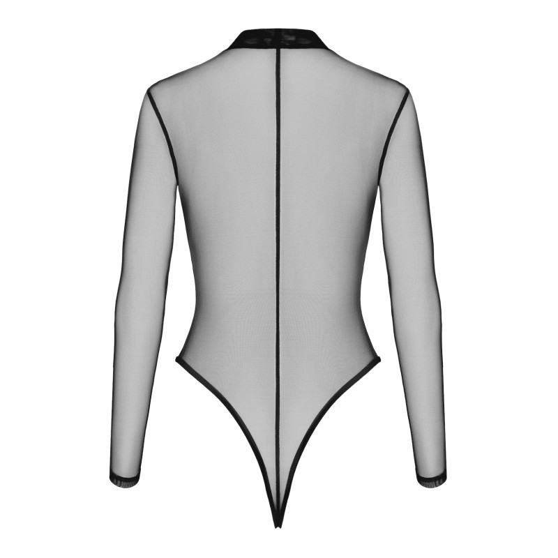 F388 Body transparent noir Noir HandMade