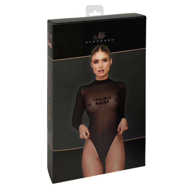 F388 Body transparent noir Noir HandMade