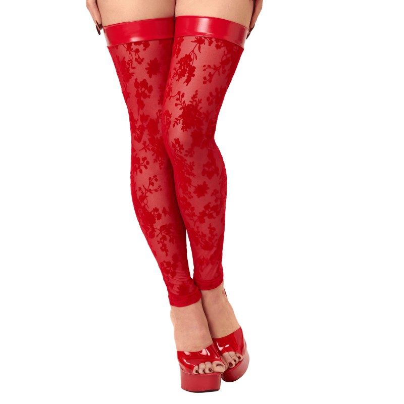 F417 Plaything Bas cuissardes Noir HandMade
