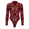 F422 Masquerade body dos nu Noir HandMade