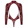 F422 Masquerade body dos nu Noir HandMade