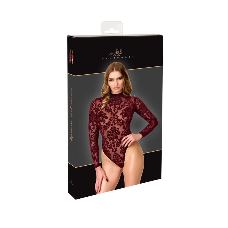 F422 Masquerade body dos nu Noir HandMade