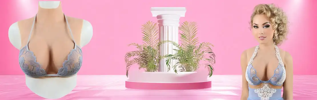 Buste faux seins sans démarcation
