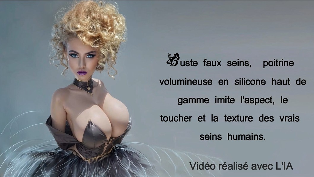 🔥 Buste faux seins ultra-réalistes en silicone – Poitrine volumineuse et naturelle ! 🔥
